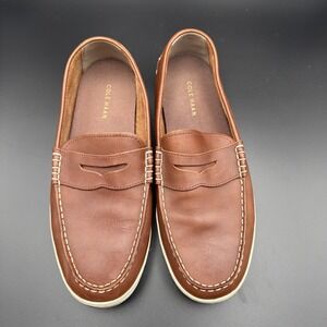 COLE‎ HAAN Pinch Weekender Roadtrip Mens 12M Loafers Brown Leather Shoes C24009